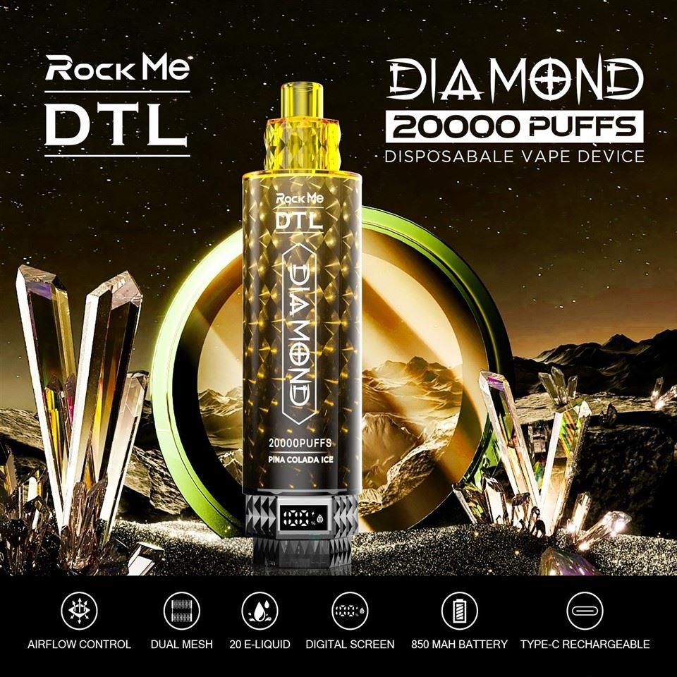 Luckee RockMe Diamond 20000puffs DTL Disposable Vape suppliers