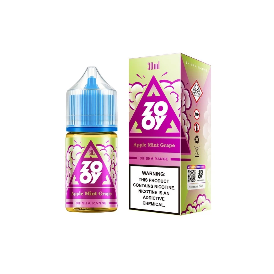 Zooy Shisha Range 30ML E Liquid Vape factory